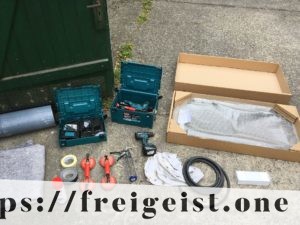 freigeist - VW T5 Fenstereinbau - benötigtes Werkzeug