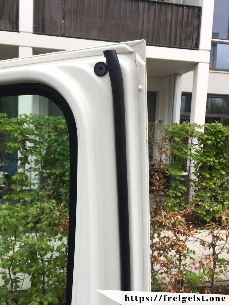 freigeist - VW T5 - zusätzliche Dichtung Tür