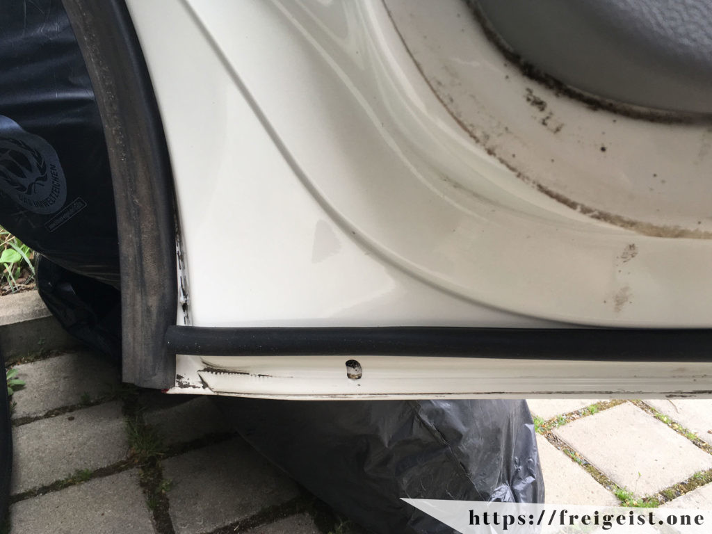 freigeist - VW T5 - zusätzliche Dichtung Tür